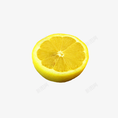 酸溜溜柠檬片png免抠素材_88icon https://88icon.com 一半柠檬 切开柠檬 柠檬汁 黄色
