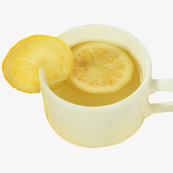 一杯柠檬茶素材