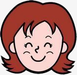 卡通人物头像素材