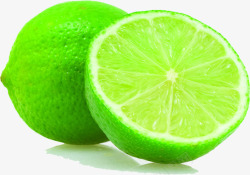 绿色柠檬水果素材