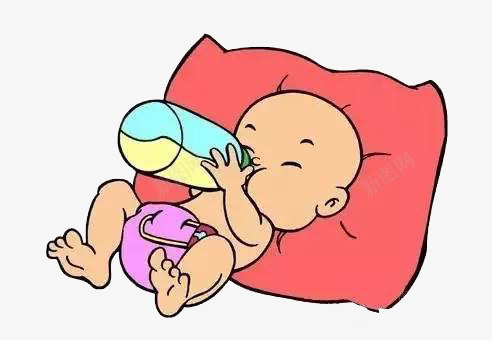 婴儿喝奶png免抠素材_88icon https://88icon.com baby 喝奶 奶瓶 婴儿