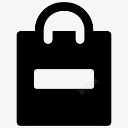 购物袋标志购物袋标志图标高清图片