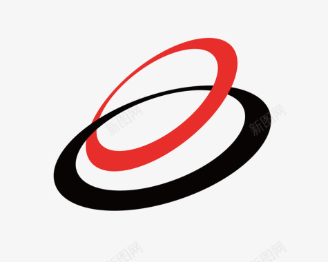 标识卡通扁平化logo圆环矢量图图标图标