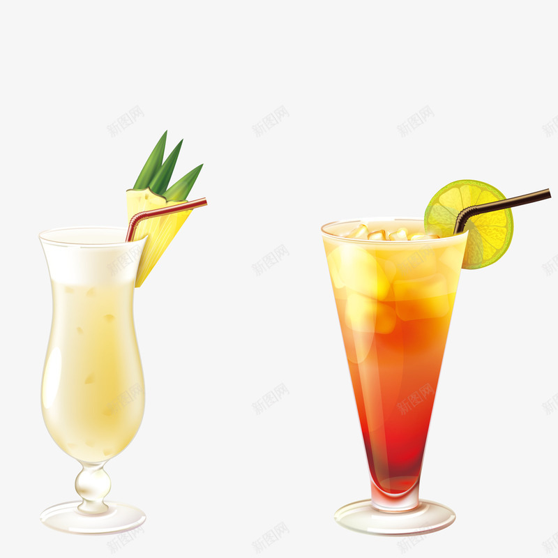 冰爽凉茶矢量图ai免抠素材_88icon https://88icon.com 凉茶 美味 饮料 矢量图