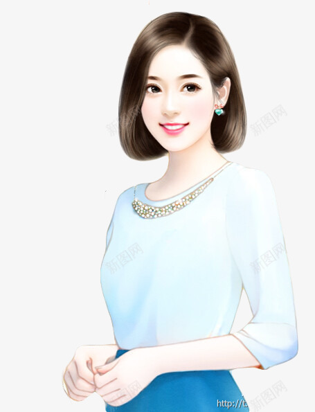 现代女白领装饰png免抠素材_88icon https://88icon.com 女白领 现代 装饰