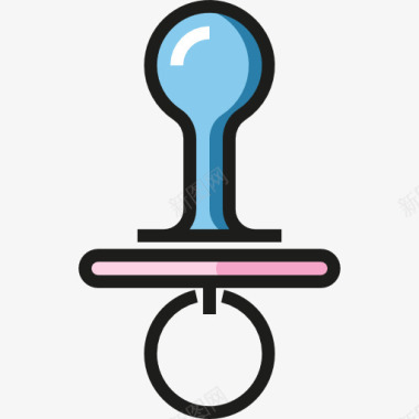益智玩具奶嘴图标图标