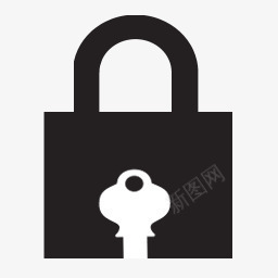 安全图标关键钥匙锁锁锁定安全购物网站图标图标