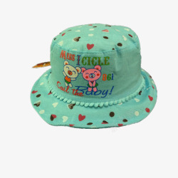 绿色儿童帽子素材