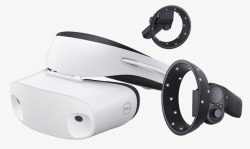 智能产品白色谷歌眼镜全套设备高清图片