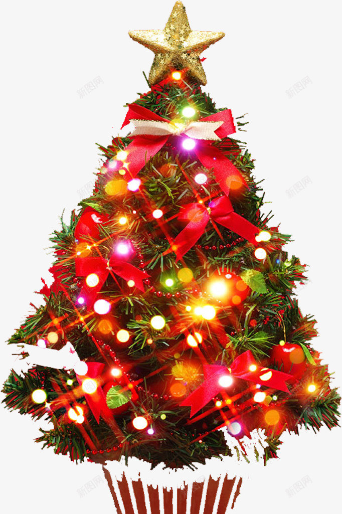 创意合成效果灯光圣诞树png免抠素材_88icon https://88icon.com 创意 合成 圣诞树 效果 灯光