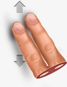 手势刷卡垂直人的手指手势包图标图标