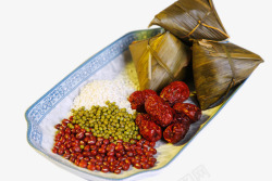 粽子材料端午节粽子材料高清图片