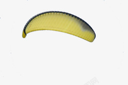 现代黄色冒险运动滑翔伞标志素材