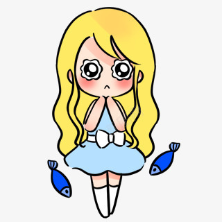 可爱卡通小女孩鱼png免抠素材_88icon https://88icon.com 促销卡通 儿童节 卡通表情 可爱 可爱卡通 宝宝相册字体 幼儿园卡通 彩色卡通人物图案 插画