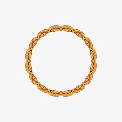 漂亮的环金色圆环高清图片