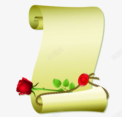 五颜六色玫瑰花卷轴图标图标