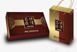 中国传统茶现代化包装礼盒素材