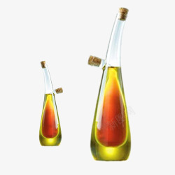 现代泪珠调料瓶隔断式油瓶醋瓶素材