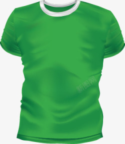 夏天上衣绿色T恤高清图片