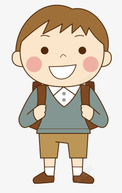 卡通装饰人物介绍海报素材