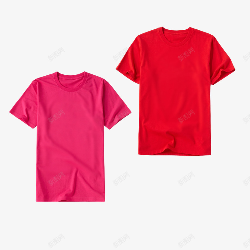 夏装元素png免抠素材_88icon https://88icon.com png 元素 半袖 卡通 夏装 空白T恤 红色