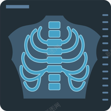 人照片骨骼照片图标图标