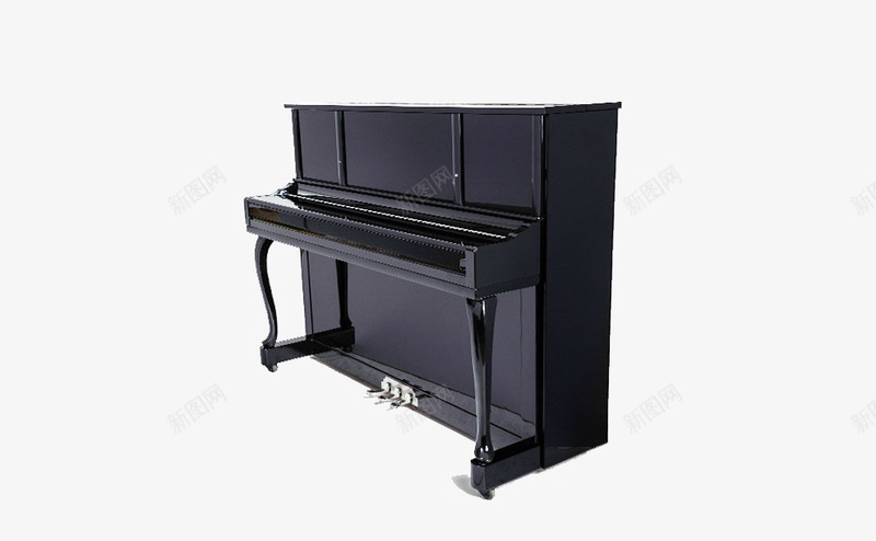 立式钢琴png免抠素材_88icon https://88icon.com Pearl River 现代乐器 珠江钢琴 黑色