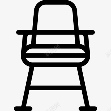 高高的椅子上图标图标