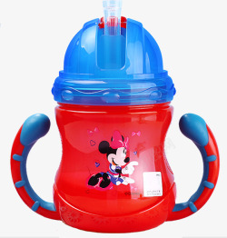 迪士尼宝宝水杯儿童吸管杯素材