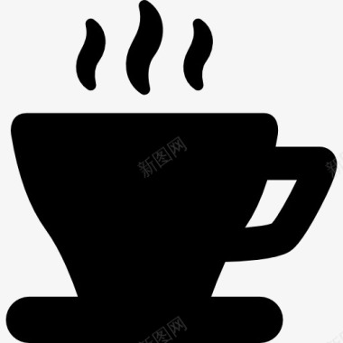 杯子一杯咖啡图标图标
