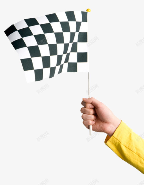 举着赛车旗png免抠素材_88icon https://88icon.com 手指 拍摄 旗帜 赛车旗