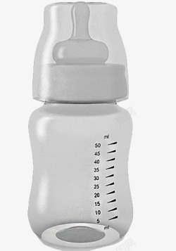 刻度奶瓶刻度透明宝宝奶瓶高清图片