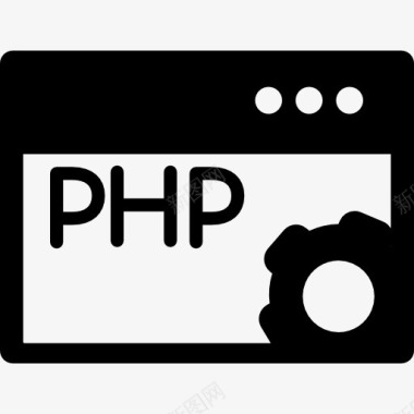 齿轮PHP页面图标图标
