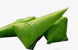 绿色清新粽子食物创意节日端午素材