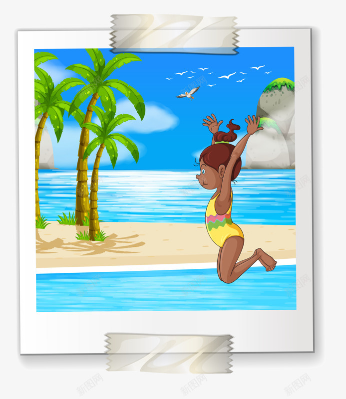 海边照片png免抠素材_88icon https://88icon.com 海滩 海边 照片