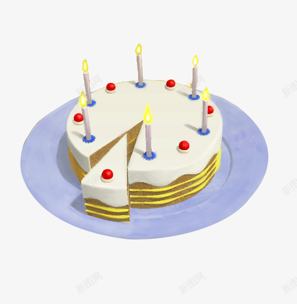 生日蛋糕插蜡烛png免抠素材_88icon https://88icon.com 分蛋糕 切蛋糕 燃烧的蜡烛 生日蛋糕 生日蛋糕蜡烛 生日蜡烛 过生日