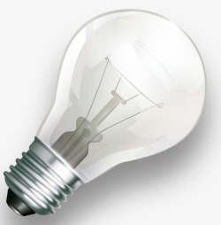 发光的灯泡素材