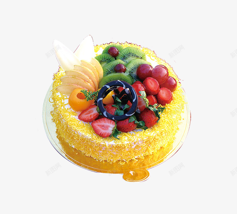 椰丝水果蛋糕png免抠素材_88icon https://88icon.com 产品实物 奶油 椰丝 水果 海报 猕猴桃 甜品 生日 糕点 草莓 蛋糕 餐饮