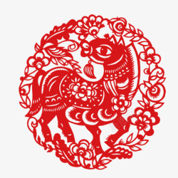 中国艺术剪纸素材