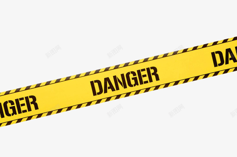 黄色危险警示带png免抠素材_88icon https://88icon.com DANGER 危险 安全警示带 护栏 警告 警示带 警示语 黄色 黄黑警示条纹