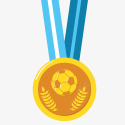 足球运动奖杯足球运动徽章矢量图图标高清图片