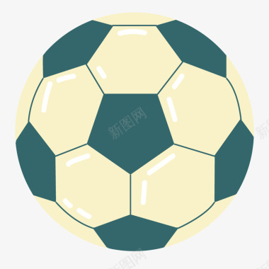 运动小人图标矢量素材足球运动足球图标矢量图图标