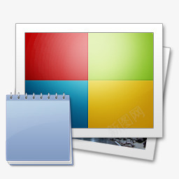 windows照片记事本图标图标