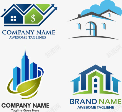 logo设计地产logo矢量图图标图标