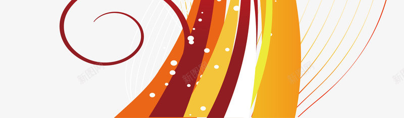 橘色艺术线条花纹矢量图eps免抠素材_88icon https://88icon.com 橘色线条 矢量png 线性 线条 艺术 艺术感 艺术海报 矢量图