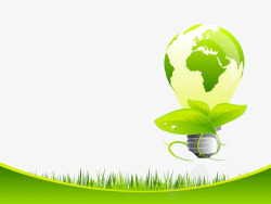 绿色环保PPT模板素材