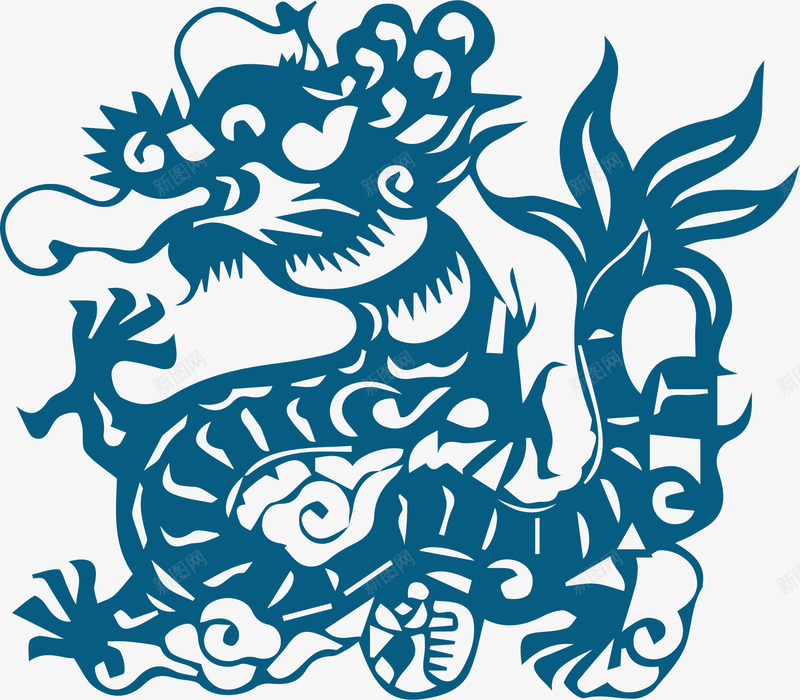 12生肖山龙剪纸矢量图ai免抠素材_88icon https://88icon.com 12生肖山龙剪纸 传统龙剪纸 剪纸艺术 剪纸设计 卡通龙 古老的龙 手绘龙 手绘龙剪纸 生肖龙 矢量图 龙腾图