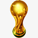 金色奖杯实拍素材