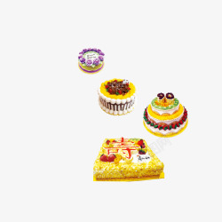 生日大寿蛋糕定制列表素材