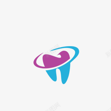 碎石片牙齿保健logo片图标图标